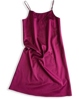 Decoflux Home Cotton Night Dress Burgundy - Purple