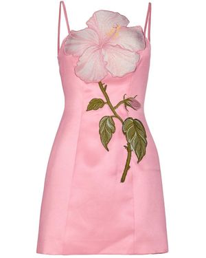 Justin Tong Mailee Mini Dress - Pink