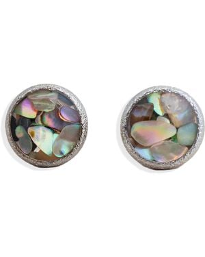 Kate Koel Round Earrings - Metallic