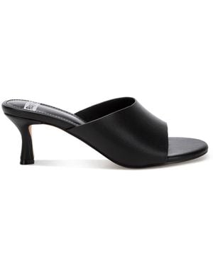 Rag & Co Maude Slip On Kitten Heels - Black