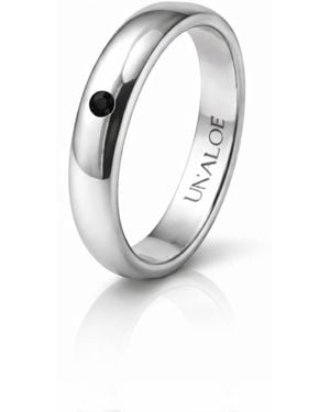 Unaloe Diamond Ring - Metallic