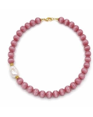La Pluie Jewellery Rosalba Necklace - Red