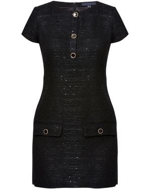 Helen Mcalinden Anouska Boucle Dress - Black