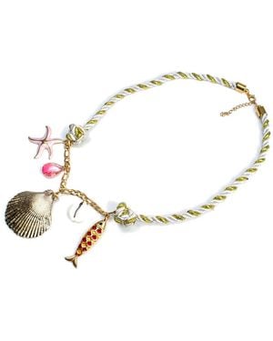 Milchee Isla Necklace - Metallic