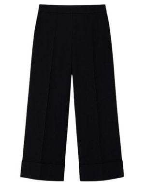 Conquista Culottes With Turn Up - Blue