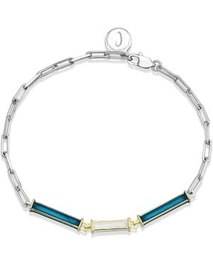 C|Nd|N by Candan Balto Megaron & Enamel Bracelet - Metallic
