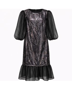 Mood Swings Midnight Dress - Black