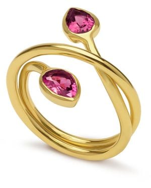 Armature Infinity Tourmaline Ring - Metallic