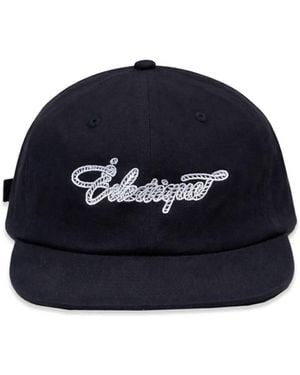 Éclectique Rope Script Dad Hat - Blue