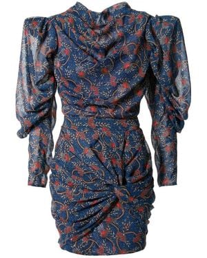 AGGI by HALEWSKI Vanessa Sapphire Dress - Blue
