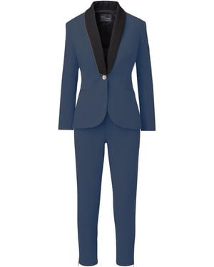Layo G Tailored Stretch Boss Suit Set- Ocean - Blue