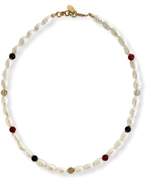 Gem Island Billa Necklace - Metallic