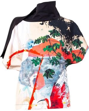 ARTISTA Nelli Yoko Top - Red