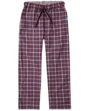 Lounge Neutrals Loungewear Trousers-Pants Regular Length Sunda Tiger Design - Red