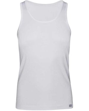 Zd - Zero Defects Palace Tank Top – Luxurious Mercerized Cotton Fabric - White