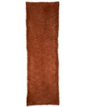 Vanilla&Chocolate Two Tone Scarf Two Flavour Coffee - Brown