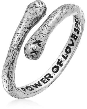 Haze & Glory Round & Round Ring - Metallic