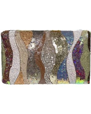 Simitri Rose Dune Kitsch Clutch - Multicolour