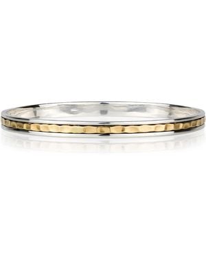 Charlotte's Web Jewellery Karma Fortune Spinning Stacking Bangle - White