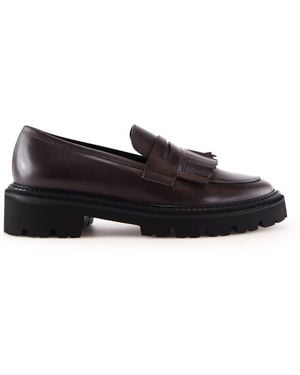 Notabene Tereza Loafers, Dark Leather - Black