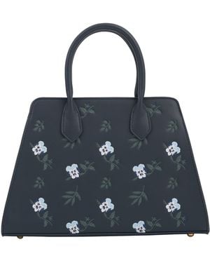 Fable England Ditsy Structured Tote - Blue