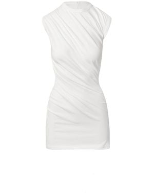 Ioana Ciolacu Ripple Mini Dress - White