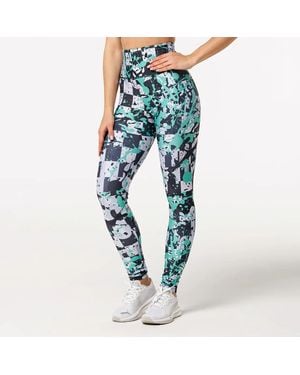 Aloha From Deer Energy Shot Highwaist Leggings - Blue