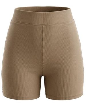 Be Athletica Essential Everyday Lounge Shorts - Natural