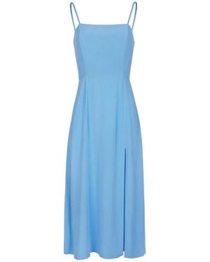 Forever Young the label Athenais Viscose Dress - Blue
