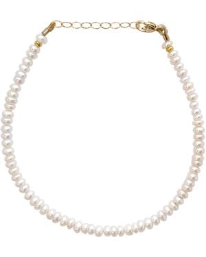 Bombyx House Mini Pearl Bracelet - Metallic
