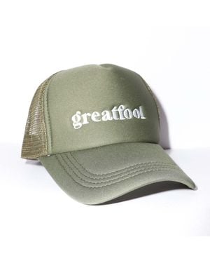 Greatfool The Gf Trucker Cap - Green