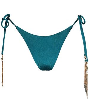 Marquise Swim Bikini Bottom Ysoré Bottom String - Blue