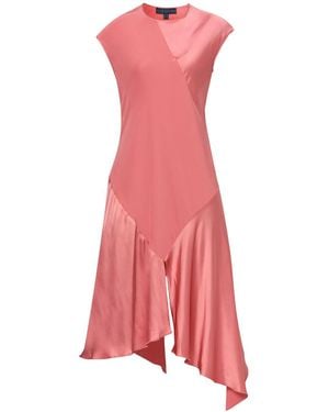 Helen Mcalinden Carmin Coral Rose Dress - Pink