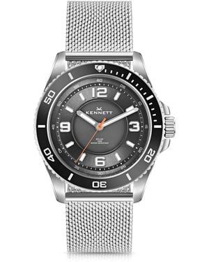 Kennett Watches & Accessories Kennett Solaxplorer Watch With Milanese Mesh Strap - Multicolour
