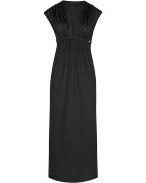 Chic by Lirette Kimono Dress Natural - Black