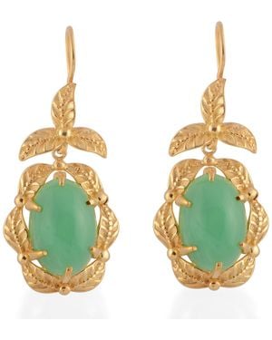 Emma Chapman Jewels Tashi Chrysoprase Earrings - Green