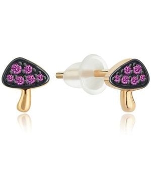 Reis Jewellery Reis Kids Mushroom Earrings - Purple