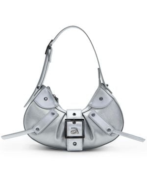 A by Anyah Ange Lining Mini Shoulder Bag - White