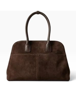 The Bag Icon The St. Cyr Modern Tote Bag - Brown