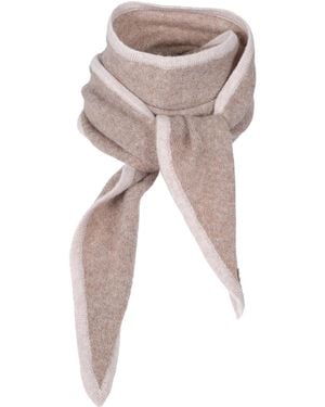 tirillm Cashmere Small Neck Scarf - Gray