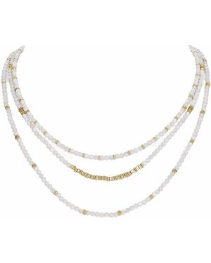 Retro Chic Athena Necklace - Metallic