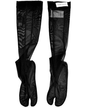 Ioana Ciolacu Long Socks - Black