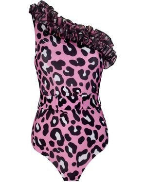 Nur Karaata Alexis Leo Swimsuit - Purple