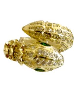 Laura Gray Over Sterling Snake Ring Size 6, 7, 8 - Metallic