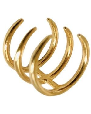 Aki Roc Jewelry The Hug Midi Ring - Metallic