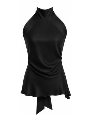 The Ethos Studio Alica Top, Silky - Blue
