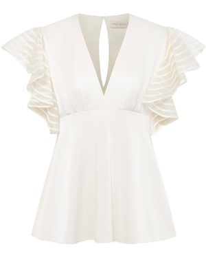 Emma Wallace Fei Top - White