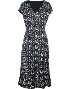 Alie Street London Neutrals Nova Midi Satin Dress - Black