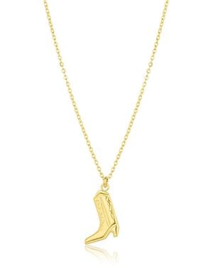 SET & STONES Houston Necklace - Metallic