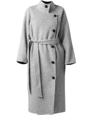 Maui X Lolita Carrie Ash Wool Cashmere Coat - Grey